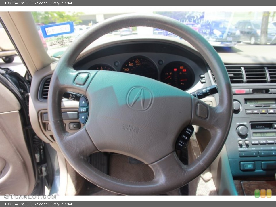 Ivory Interior Steering Wheel for the 1997 Acura RL 3.5 Sedan #82719199