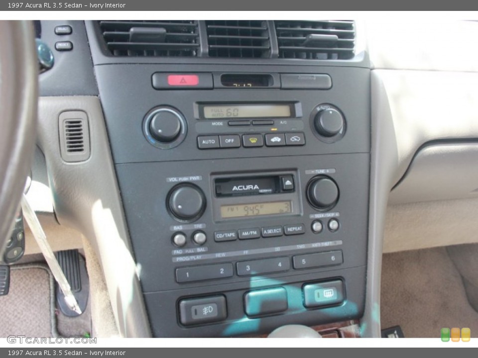 Ivory Interior Controls for the 1997 Acura RL 3.5 Sedan #82719220