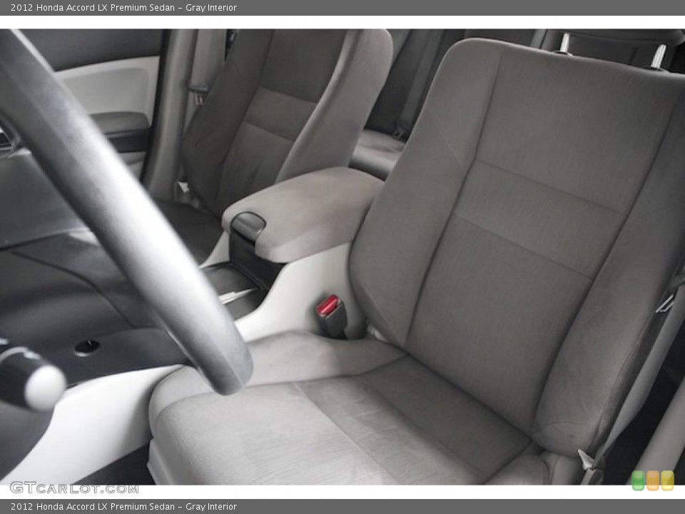 Gray Interior Front Seat for the 2012 Honda Accord LX Premium Sedan #82719436
