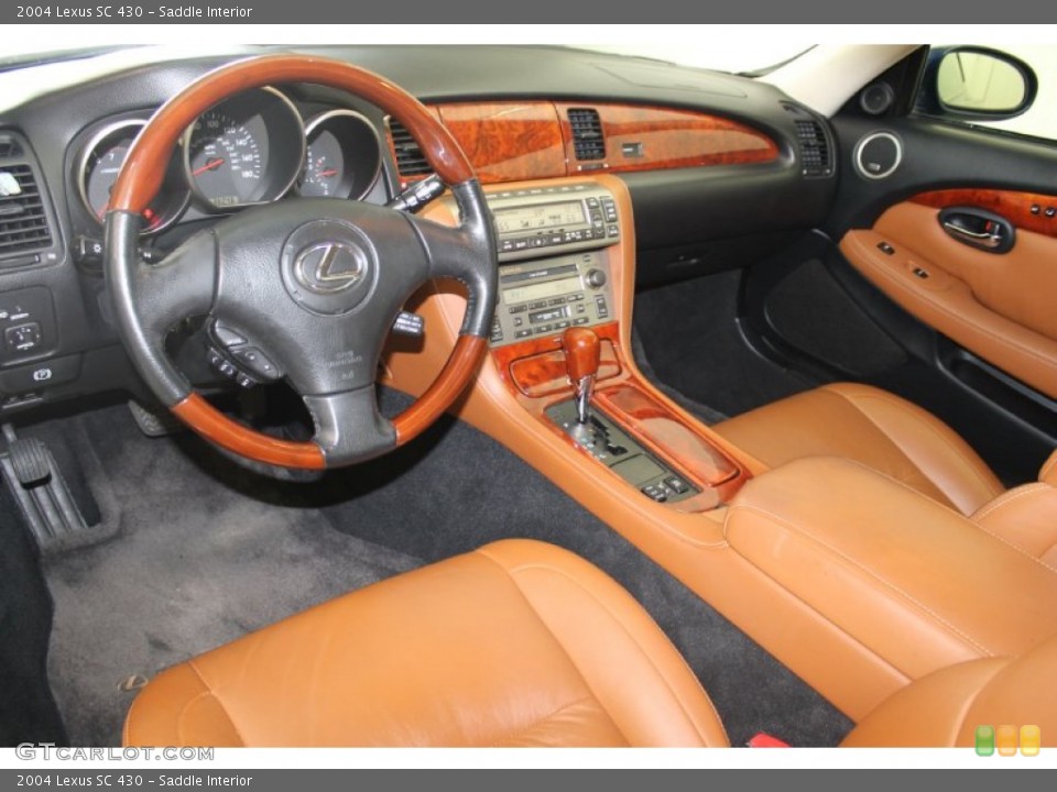 Saddle Interior Prime Interior for the 2004 Lexus SC 430 #82719583