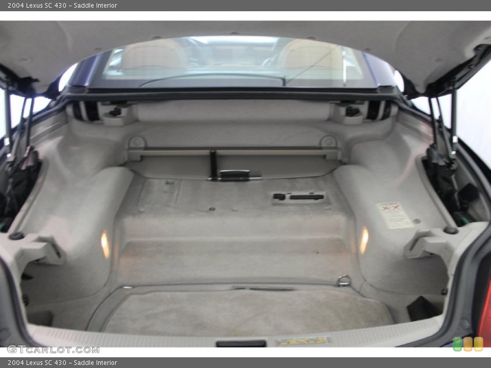Saddle Interior Trunk for the 2004 Lexus SC 430 #82719868