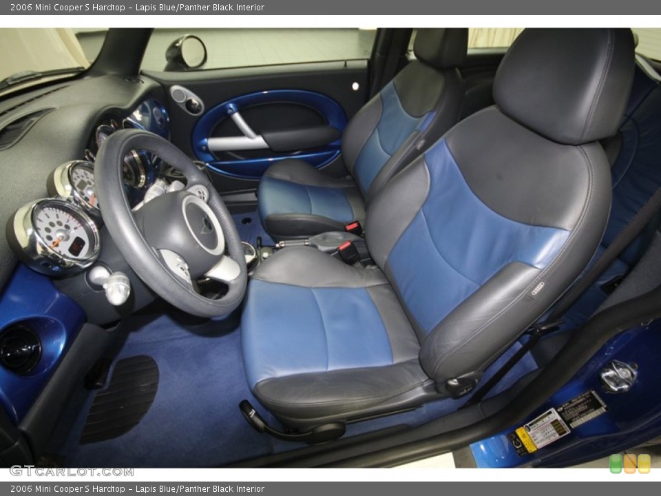 Lapis Blue/Panther Black Interior Photo for the 2006 Mini Cooper S Hardtop #82720923