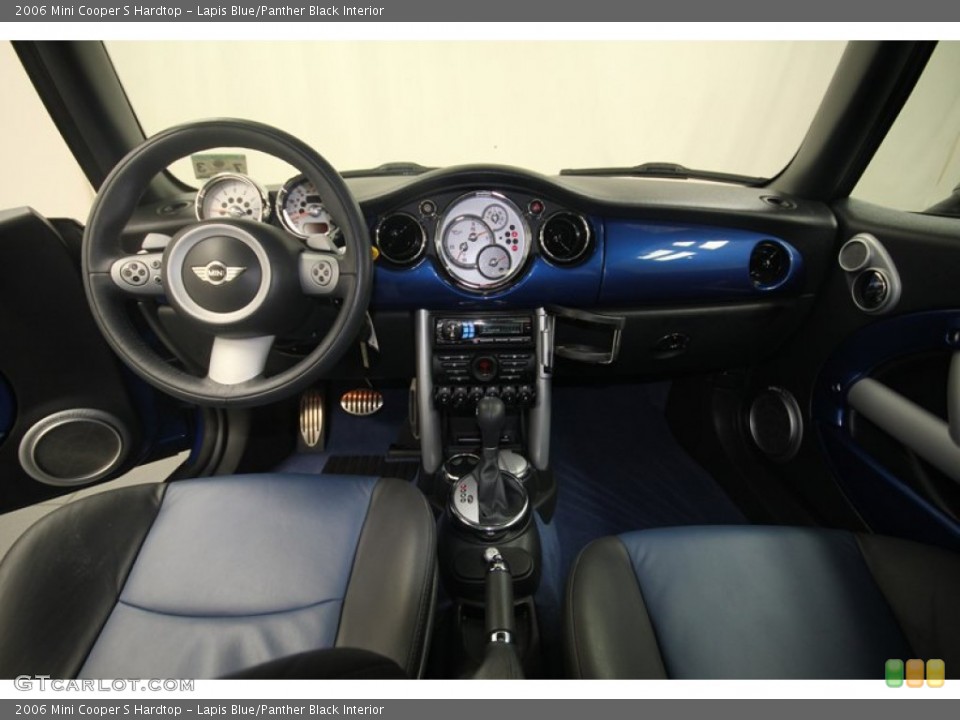 Lapis Blue/Panther Black Interior Dashboard for the 2006 Mini Cooper S Hardtop #82720936