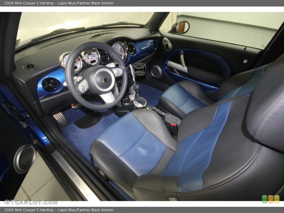 Lapis Blue/Panther Black Interior Front Seat for the 2006 Mini Cooper S Hardtop #82721090