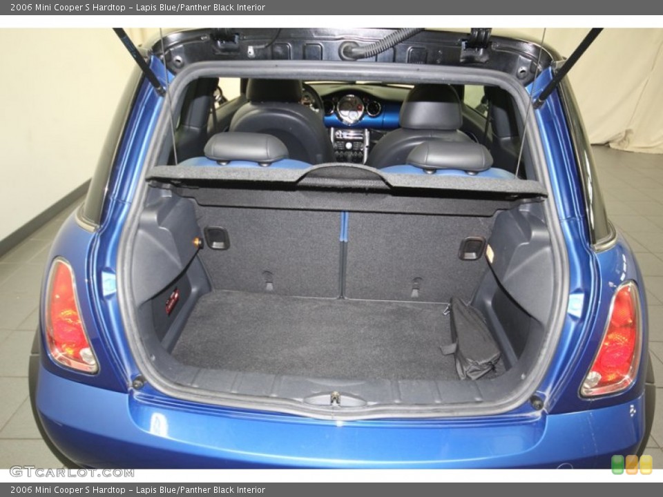 Lapis Blue/Panther Black Interior Trunk for the 2006 Mini Cooper S Hardtop #82721354