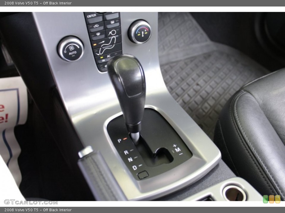 Off Black Interior Transmission for the 2008 Volvo V50 T5 #82722682