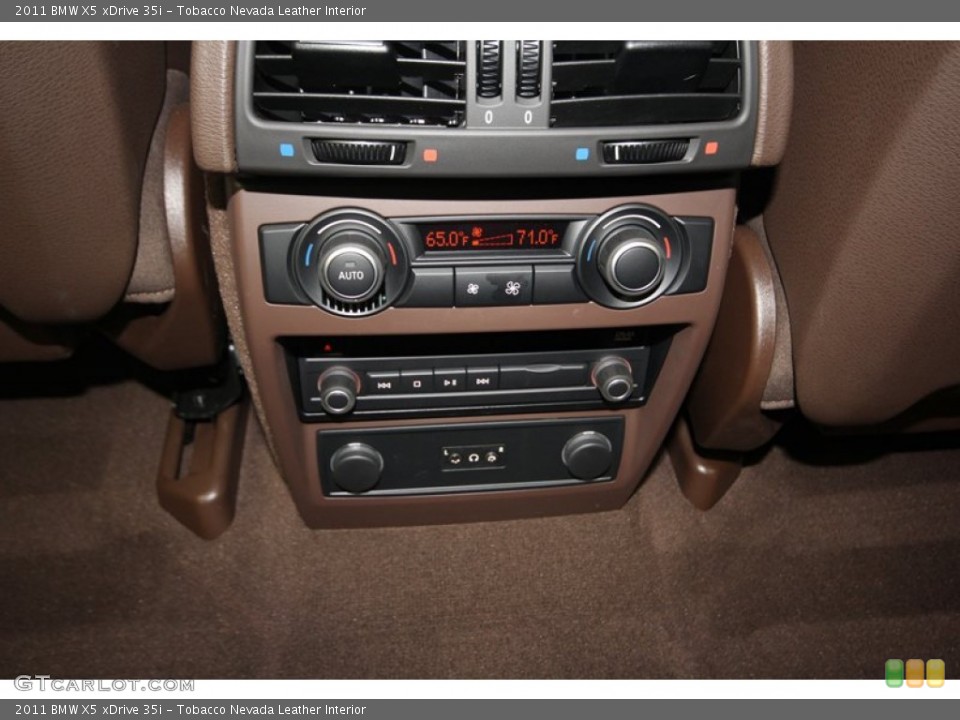 Tobacco Nevada Leather Interior Controls for the 2011 BMW X5 xDrive 35i #82723407