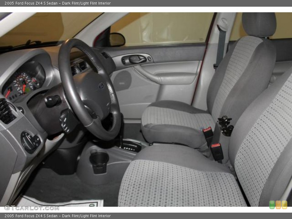 Dark Flint/Light Flint Interior Front Seat for the 2005 Ford Focus ZX4 S Sedan #82725307