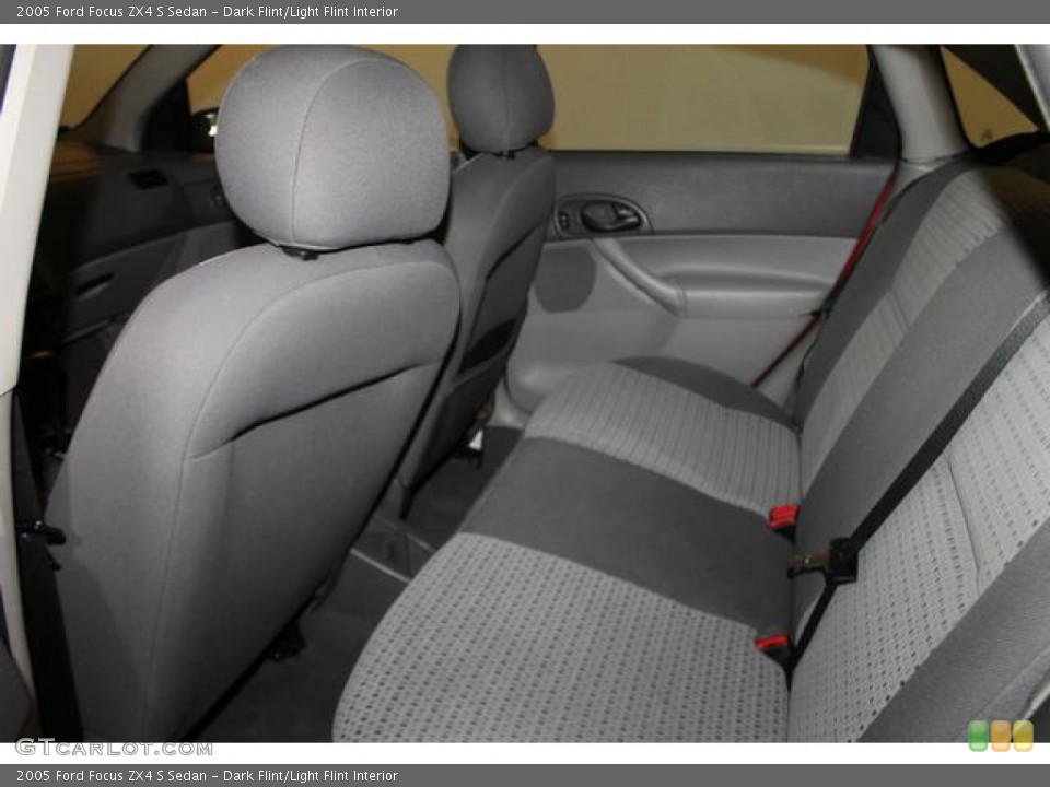 Dark Flint/Light Flint Interior Rear Seat for the 2005 Ford Focus ZX4 S Sedan #82725340