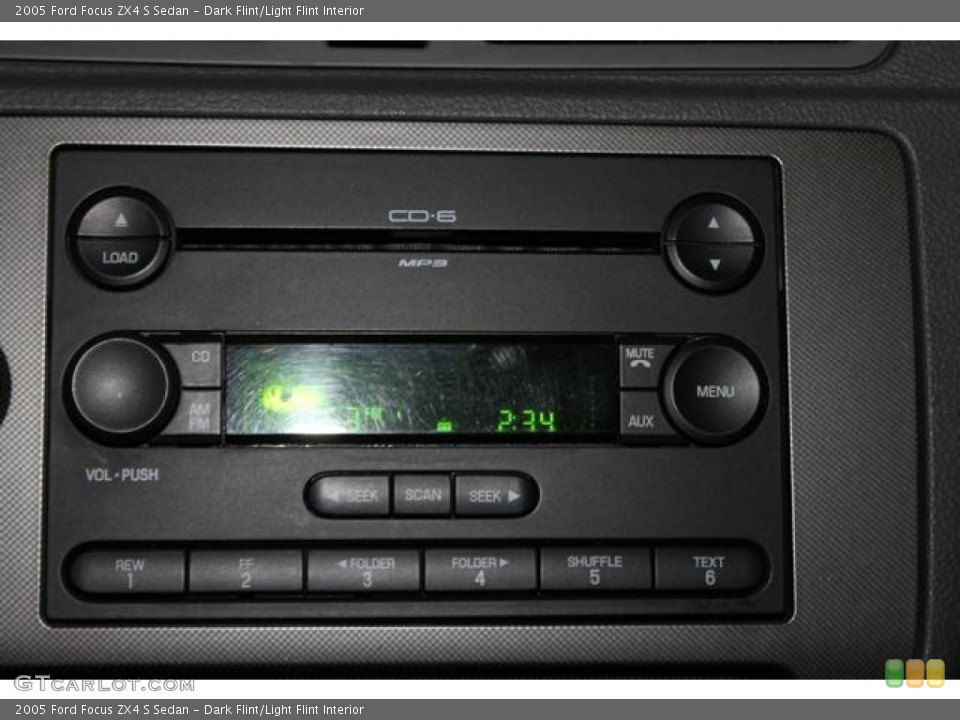 Dark Flint/Light Flint Interior Audio System for the 2005 Ford Focus ZX4 S Sedan #82725455