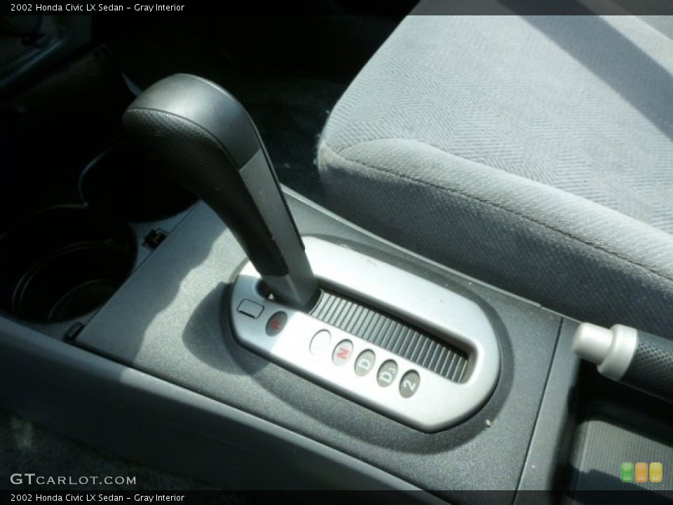 Gray Interior Transmission for the 2002 Honda Civic LX Sedan #82725876