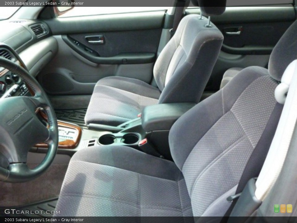 Gray 2003 Subaru Legacy Interiors