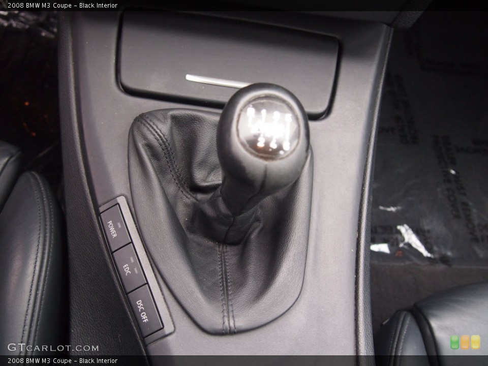Black Interior Transmission for the 2008 BMW M3 Coupe #82726939