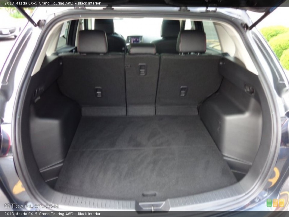 Black Interior Trunk for the 2013 Mazda CX-5 Grand Touring AWD #82729186