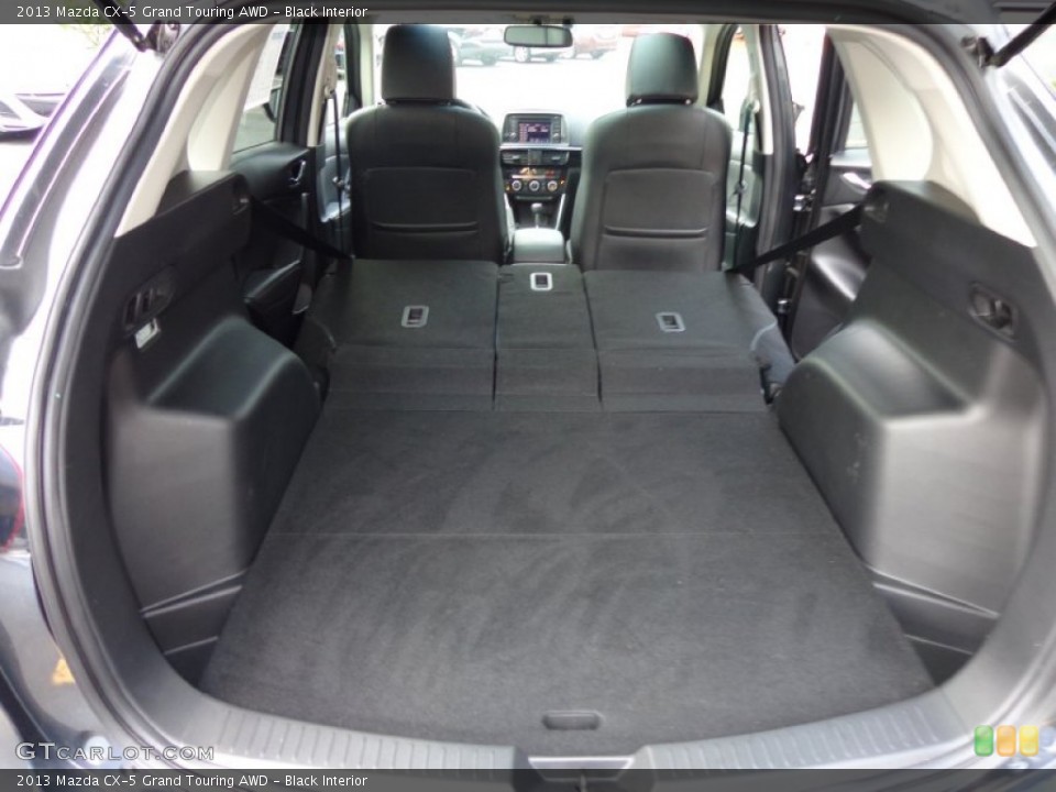 Black Interior Trunk for the 2013 Mazda CX-5 Grand Touring AWD #82729204
