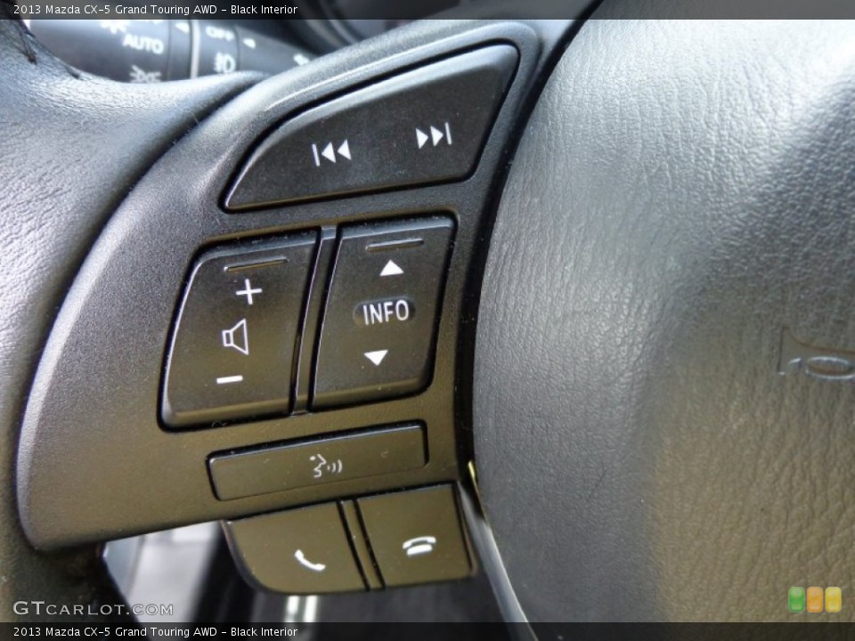 Black Interior Controls for the 2013 Mazda CX-5 Grand Touring AWD #82729264