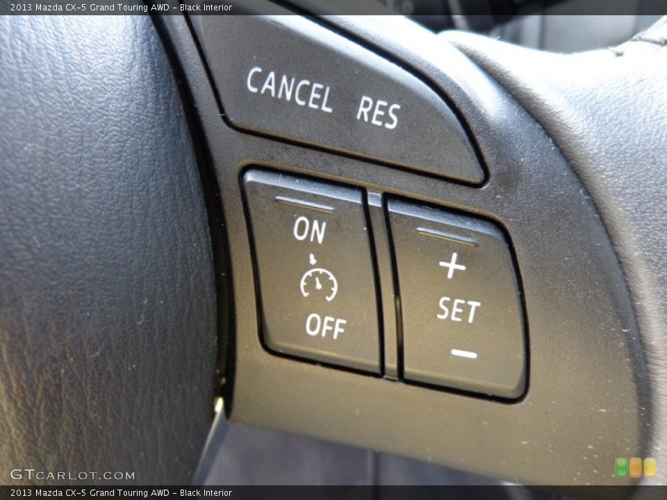 Black Interior Controls for the 2013 Mazda CX-5 Grand Touring AWD #82729270