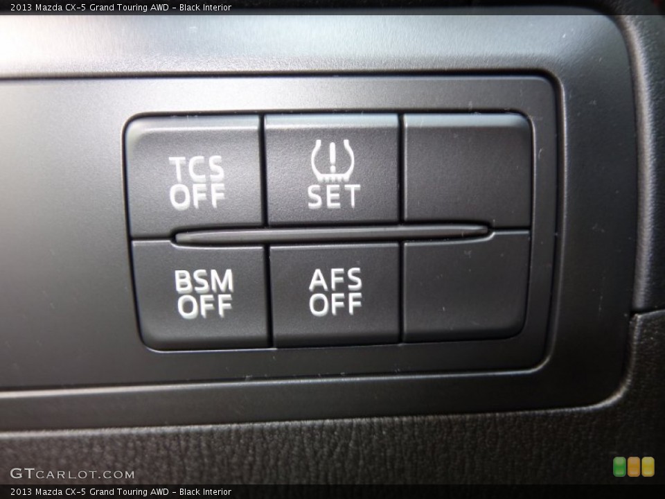 Black Interior Controls for the 2013 Mazda CX-5 Grand Touring AWD #82729279