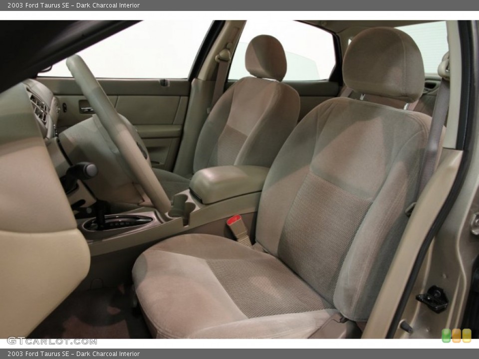 Dark Charcoal Interior Front Seat for the 2003 Ford Taurus SE #82730070