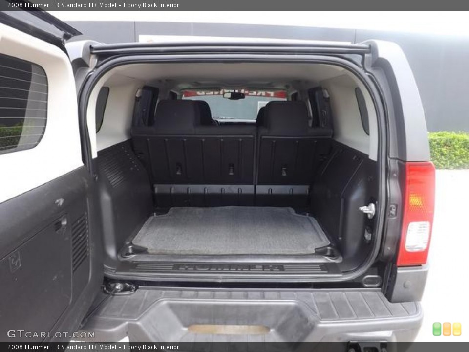 Ebony Black Interior Trunk for the 2008 Hummer H3  #82730122