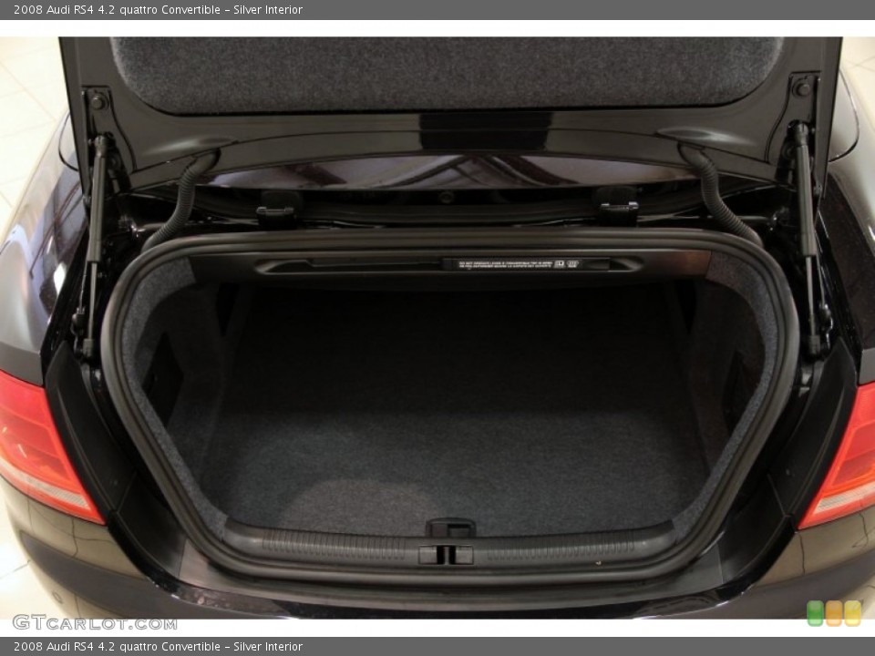 Silver Interior Trunk for the 2008 Audi RS4 4.2 quattro Convertible #82730740