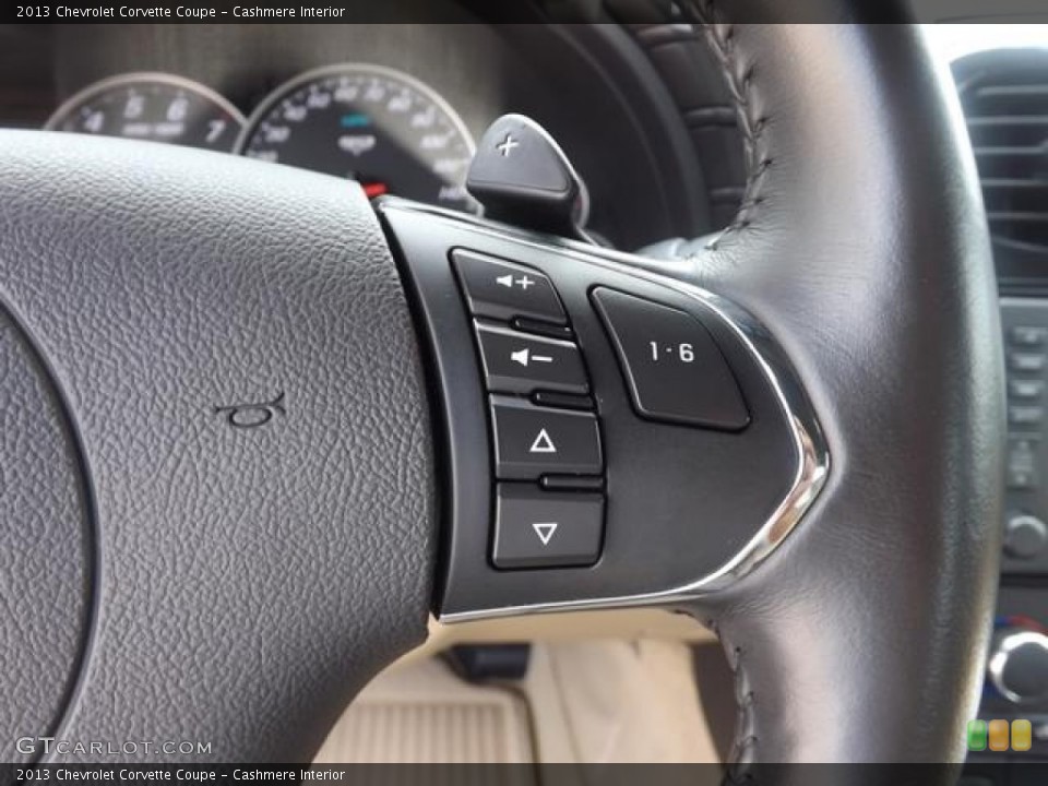 Cashmere Interior Controls for the 2013 Chevrolet Corvette Coupe #82731007