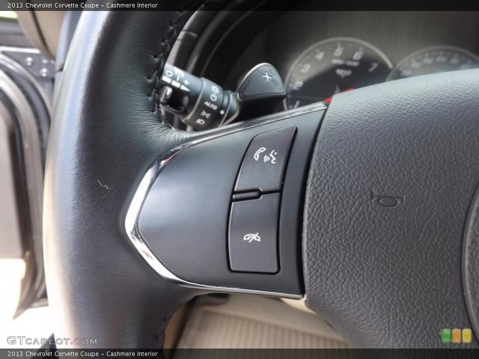 Cashmere Interior Controls for the 2013 Chevrolet Corvette Coupe #82731010