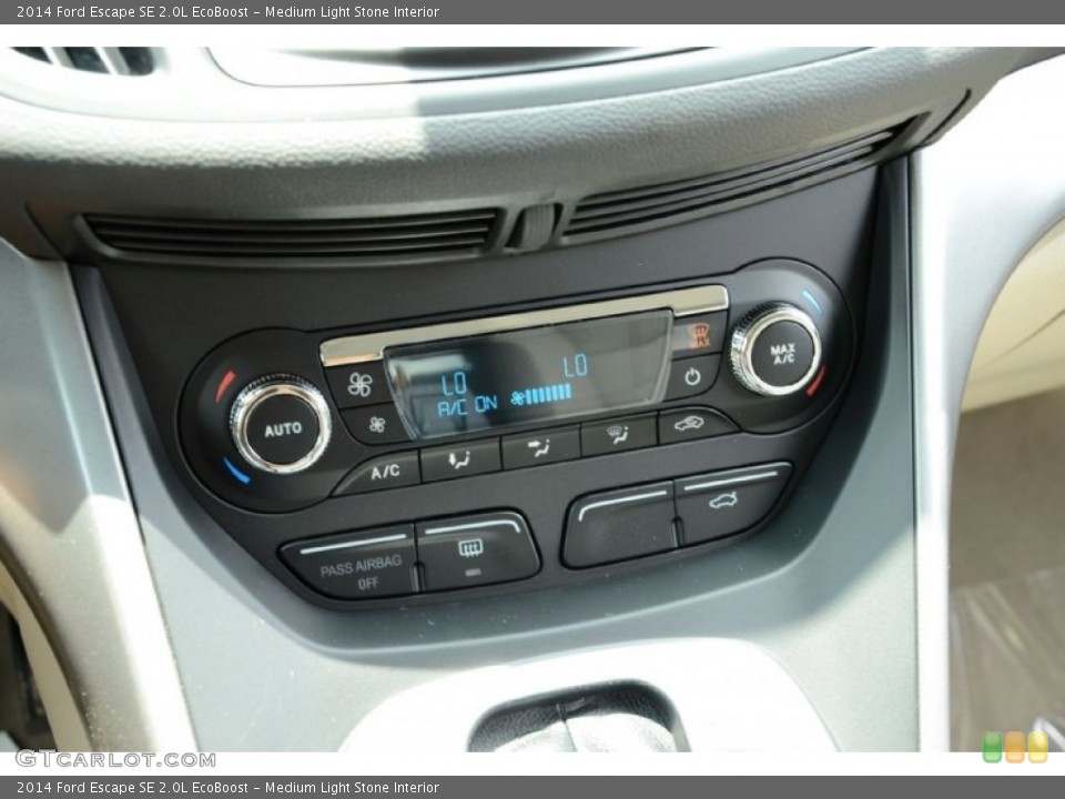 Medium Light Stone Interior Controls for the 2014 Ford Escape SE 2.0L EcoBoost #82733309