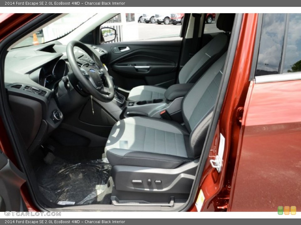 Charcoal Black Interior Photo for the 2014 Ford Escape SE 2.0L EcoBoost 4WD #82733837