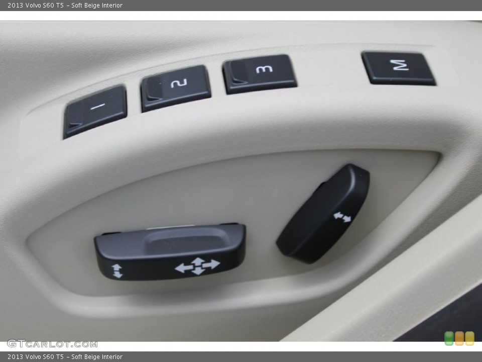 Soft Beige Interior Controls for the 2013 Volvo S60 T5 #82733919