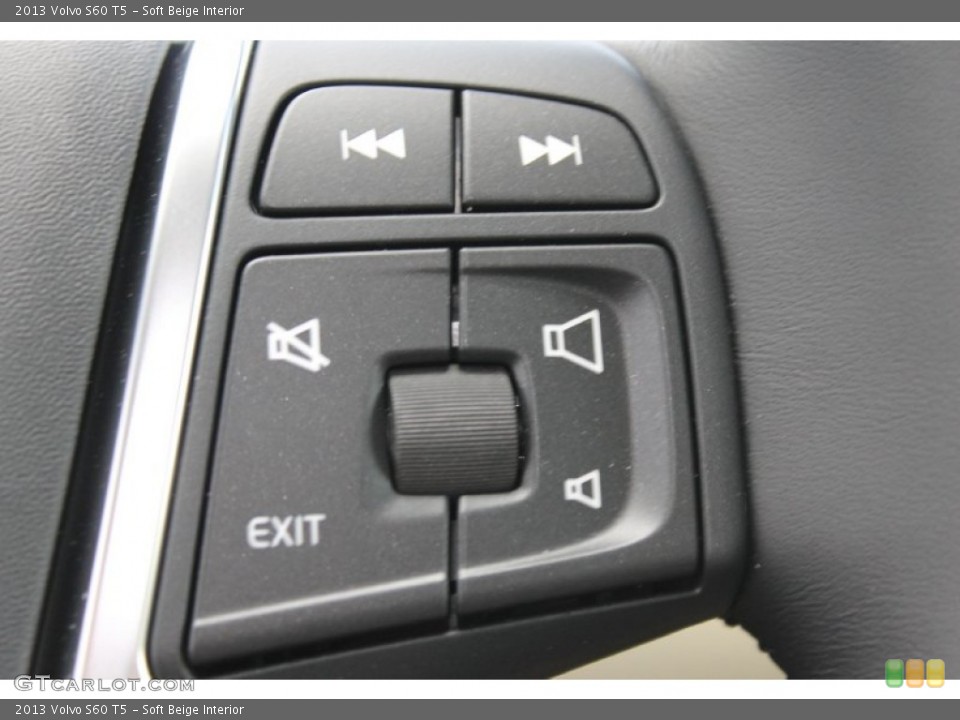 Soft Beige Interior Controls for the 2013 Volvo S60 T5 #82734114