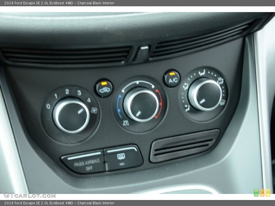 Charcoal Black Interior Controls for the 2014 Ford Escape SE 2.0L EcoBoost 4WD #82734120