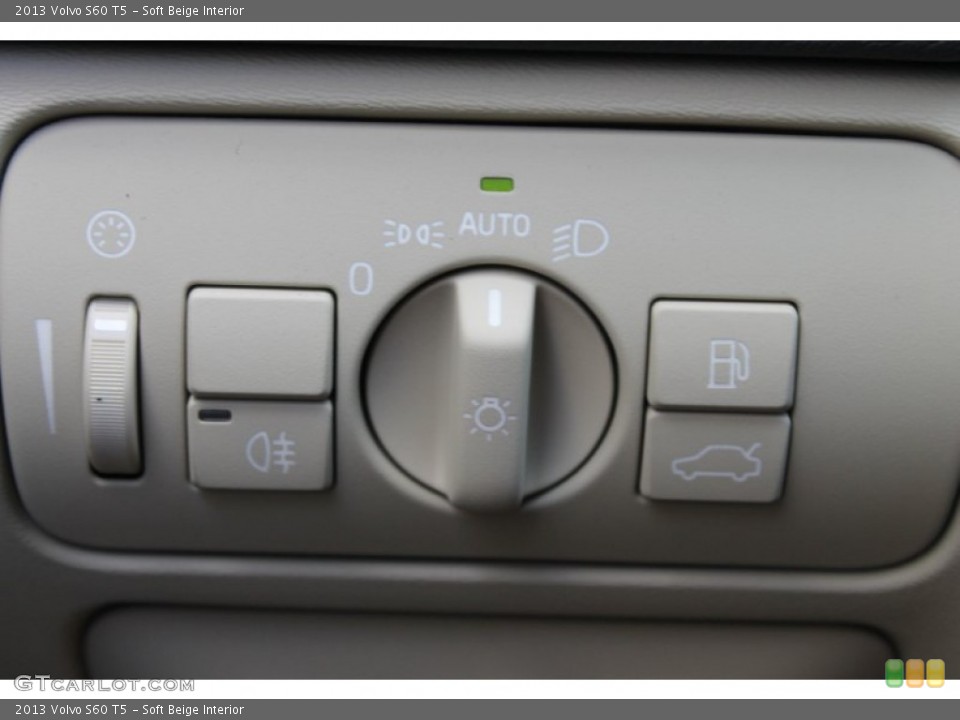 Soft Beige Interior Controls for the 2013 Volvo S60 T5 #82734135