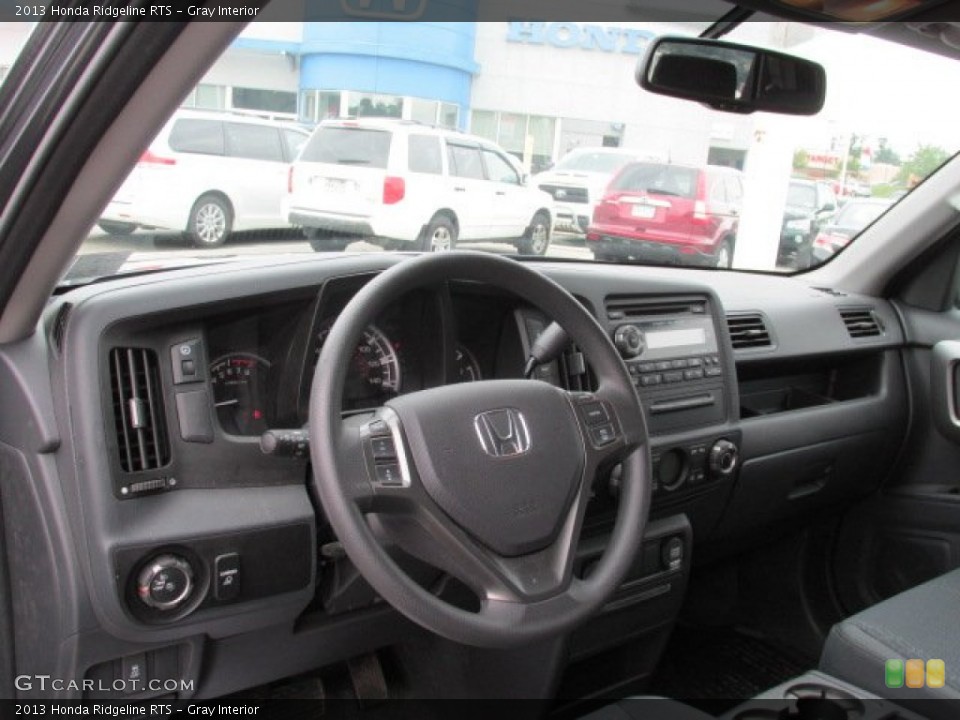 Gray Interior Dashboard for the 2013 Honda Ridgeline RTS #82743237
