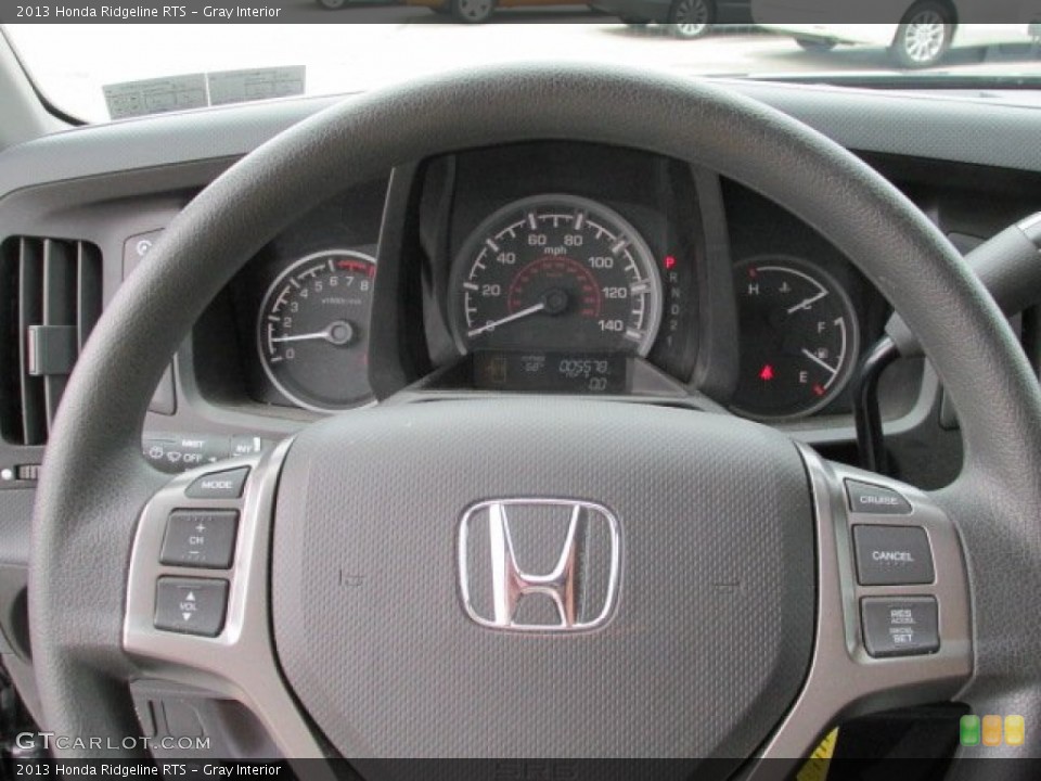 Gray Interior Steering Wheel for the 2013 Honda Ridgeline RTS #82743367