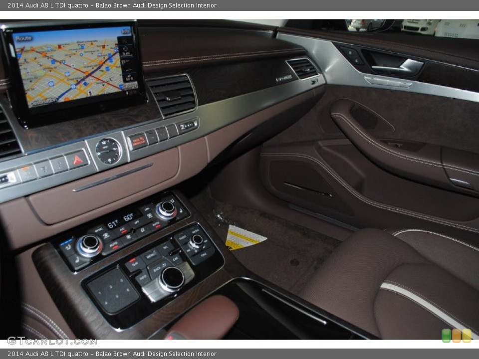 Balao Brown Audi Design Selection Interior Photo for the 2014 Audi A8 L TDI quattro #82743463