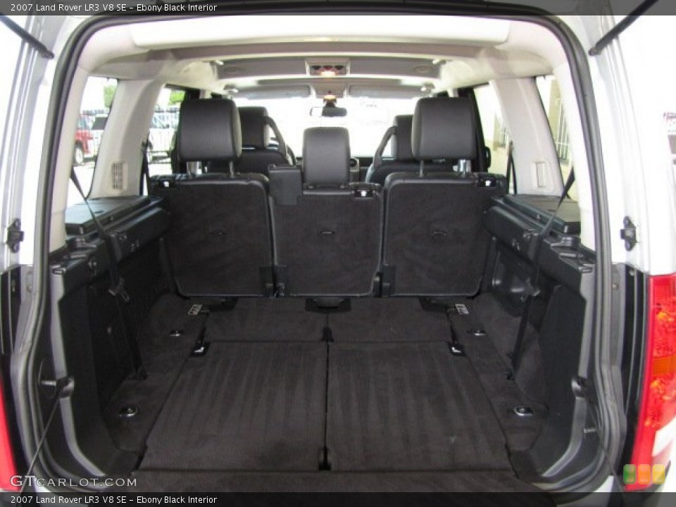 Ebony Black Interior Trunk for the 2007 Land Rover LR3 V8 SE #82743811
