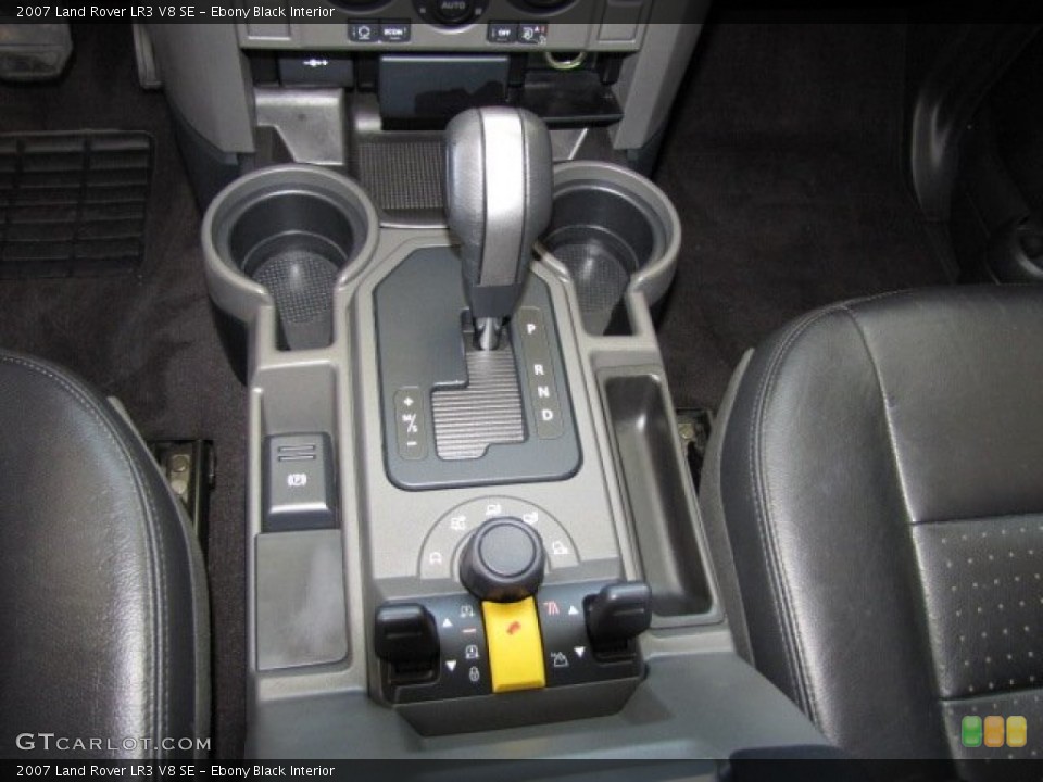 Ebony Black Interior Transmission for the 2007 Land Rover LR3 V8 SE #82744360