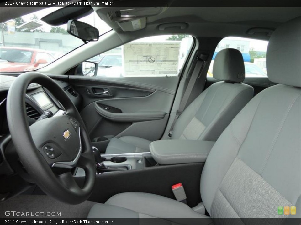 Jet Black/Dark Titanium Interior Photo for the 2014 Chevrolet Impala LS #82745410