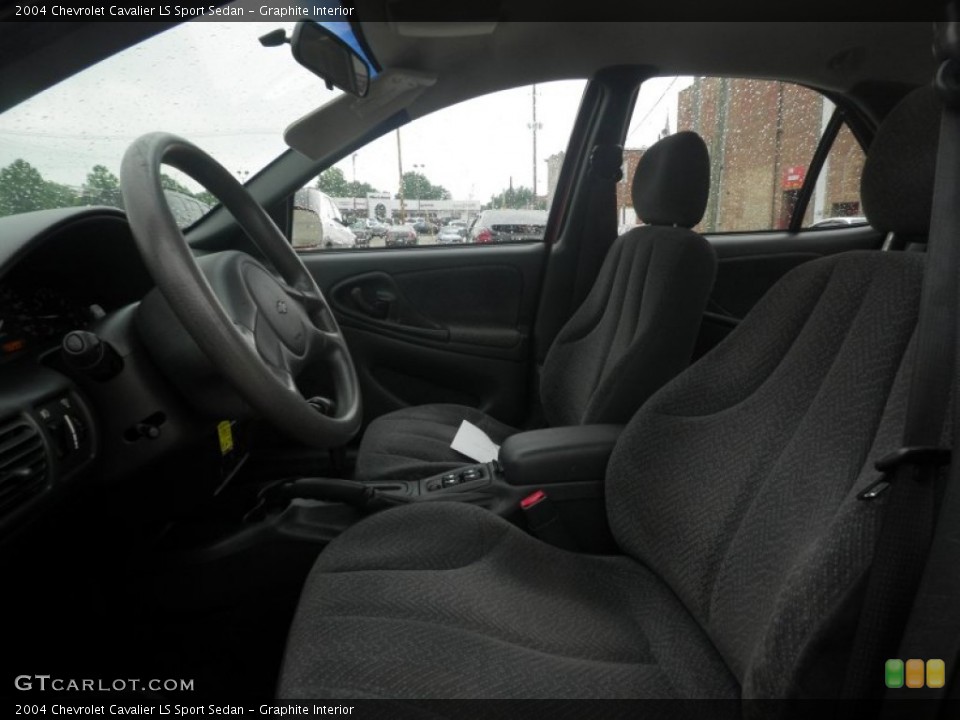 Graphite Interior Photo for the 2004 Chevrolet Cavalier LS Sport Sedan #82746691
