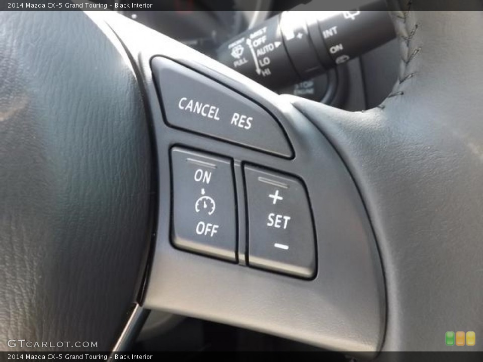Black Interior Controls for the 2014 Mazda CX-5 Grand Touring #82752562