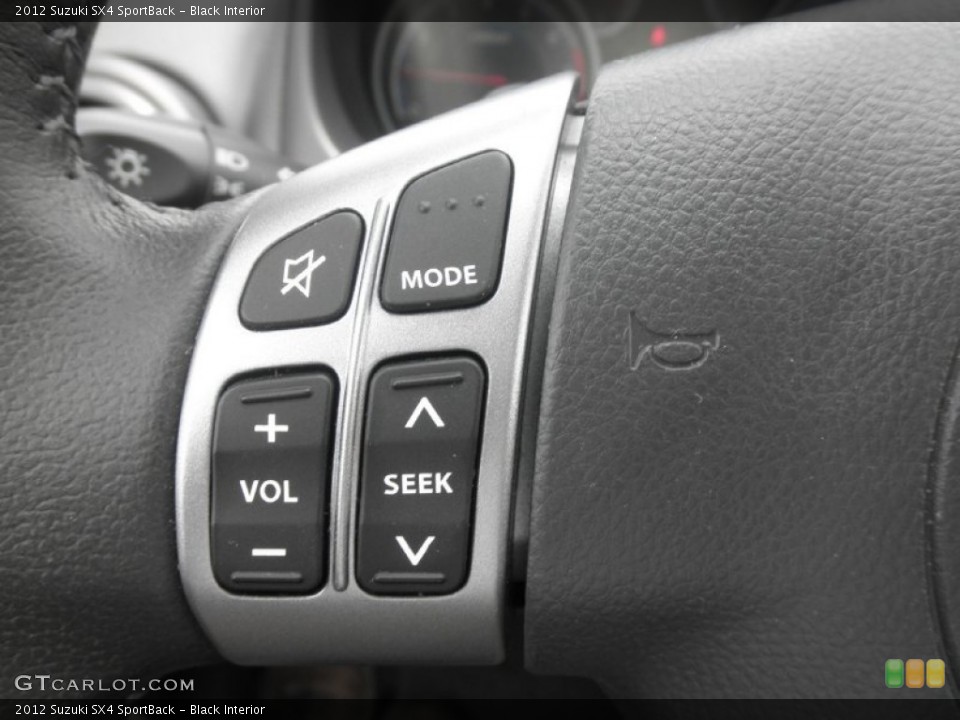 Black Interior Controls for the 2012 Suzuki SX4 SportBack #82753003