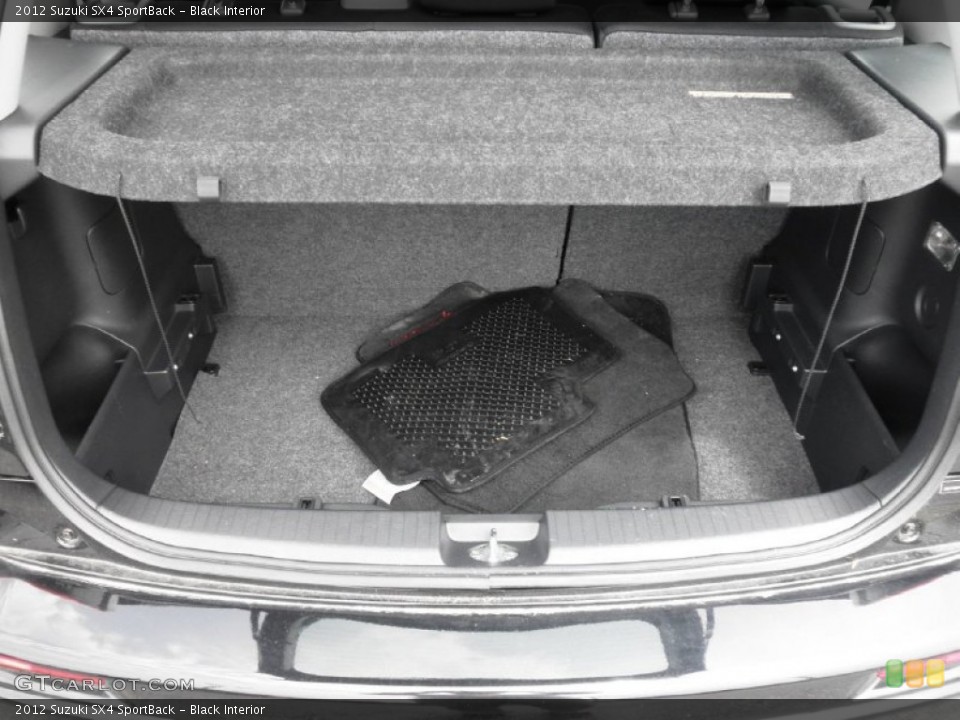 Black Interior Trunk for the 2012 Suzuki SX4 SportBack #82753253