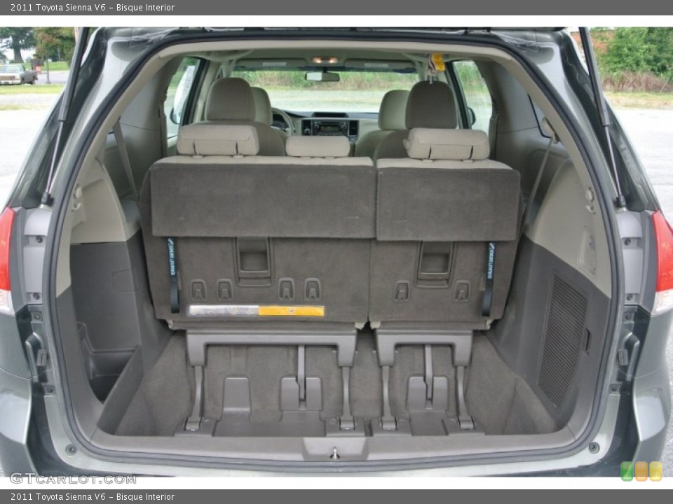 Bisque Interior Trunk for the 2011 Toyota Sienna V6 #82753327