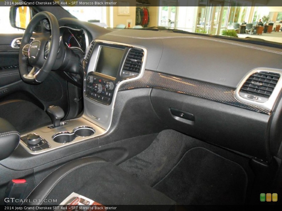 SRT Morocco Black Interior Dashboard for the 2014 Jeep Grand Cherokee SRT 4x4 #82753582