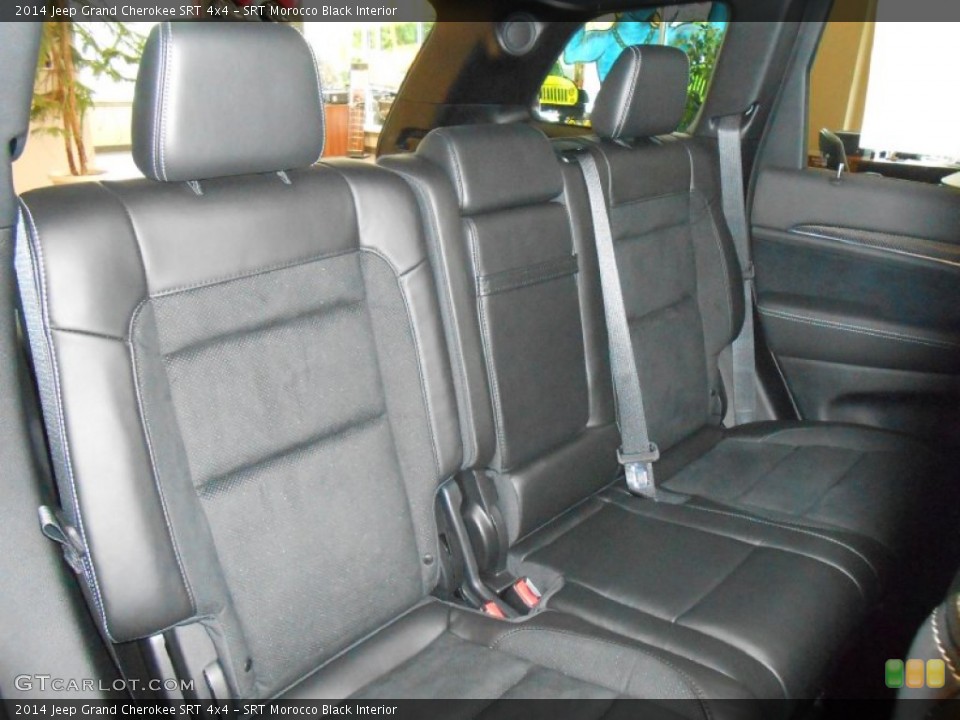 SRT Morocco Black Interior Rear Seat for the 2014 Jeep Grand Cherokee SRT 4x4 #82753652