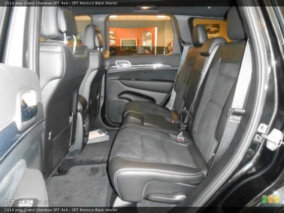 SRT Morocco Black Interior Rear Seat for the 2014 Jeep Grand Cherokee SRT 4x4 #82753710