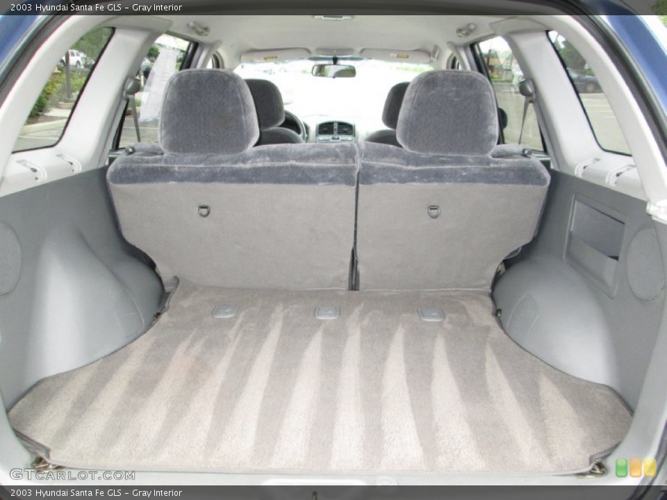 Gray Interior Trunk for the 2003 Hyundai Santa Fe GLS #82756867