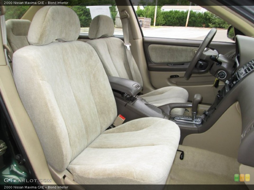 Blond Interior Front Seat for the 2000 Nissan Maxima GXE #82757318