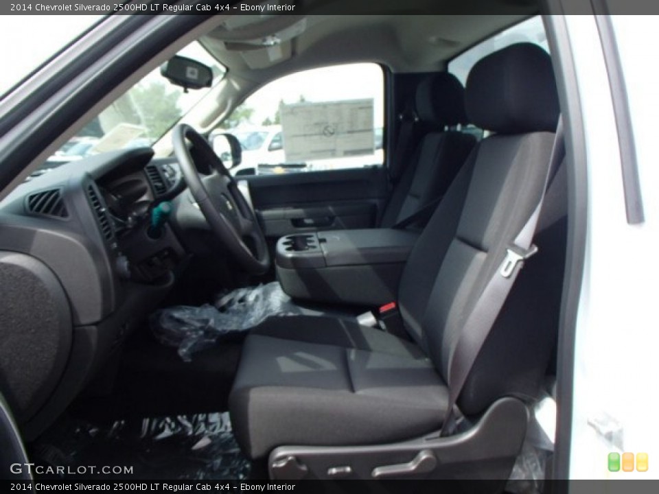 Ebony Interior Front Seat for the 2014 Chevrolet Silverado 2500HD LT Regular Cab 4x4 #82757650